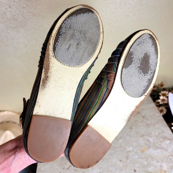 Steve Madden Ballet Flats Sandals Size 8 Stripped - Picture 9 of 9